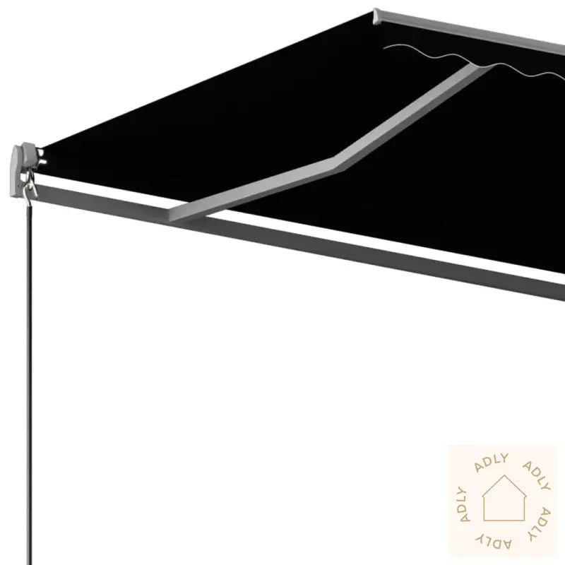 Frittstående Automatisk Markise 450X350 Cm Antrasitt
