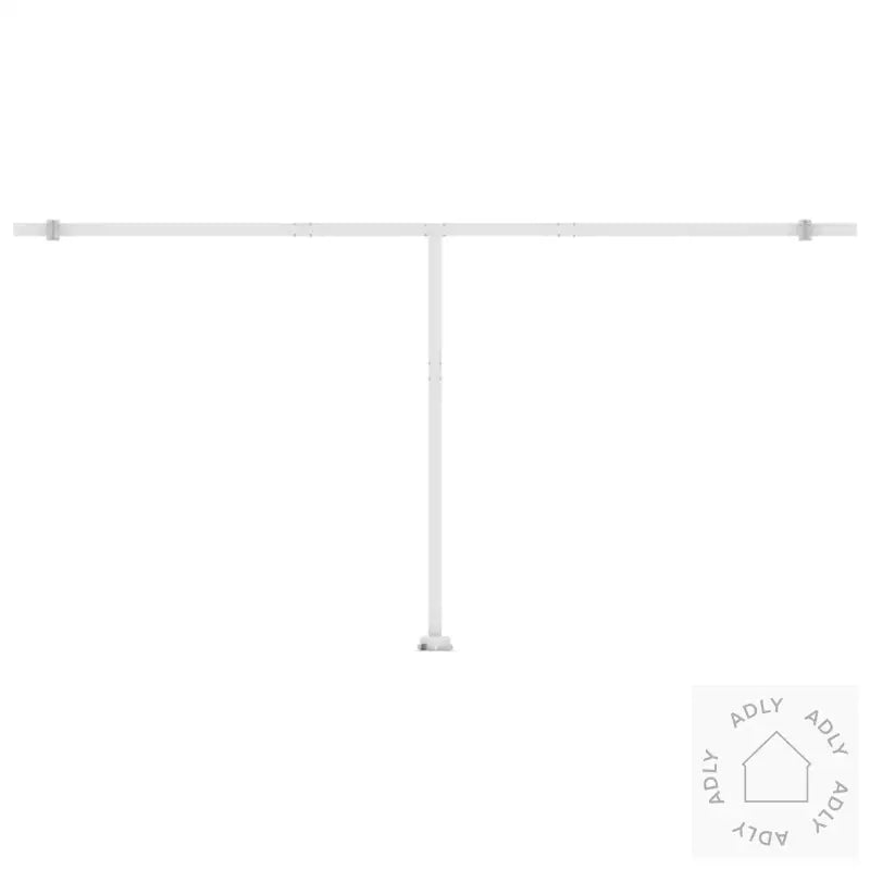 Frittstående Automatisk Markise 600X300 Cm Kremhvit