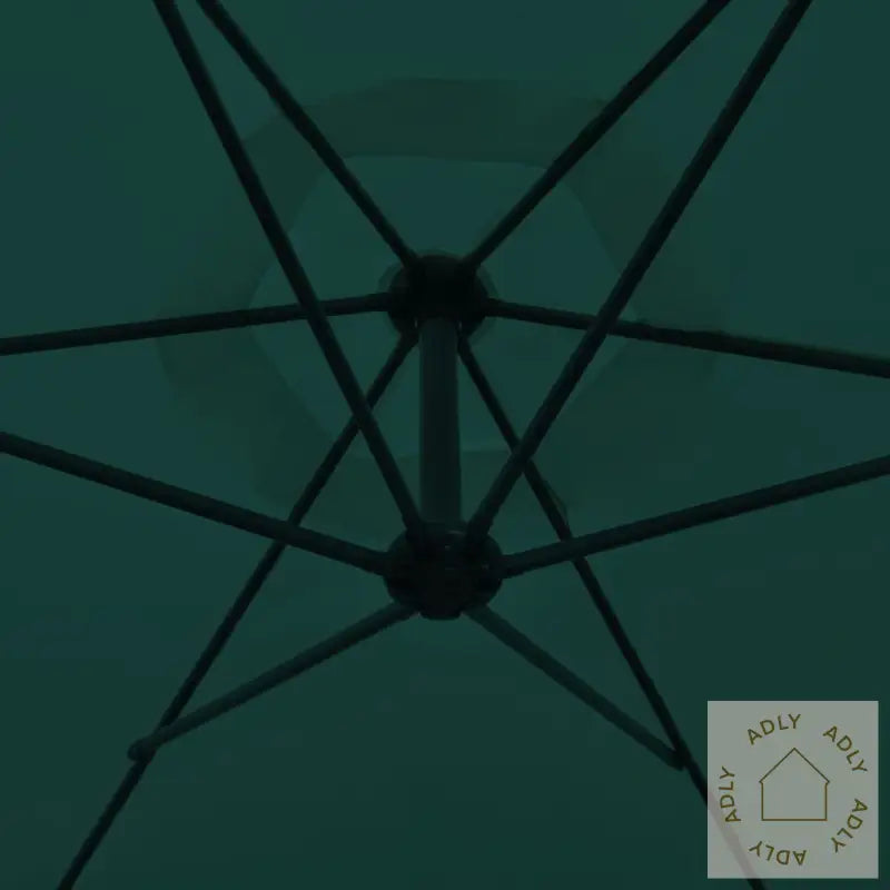 Hengende Hageparasoll 3 M Grønn