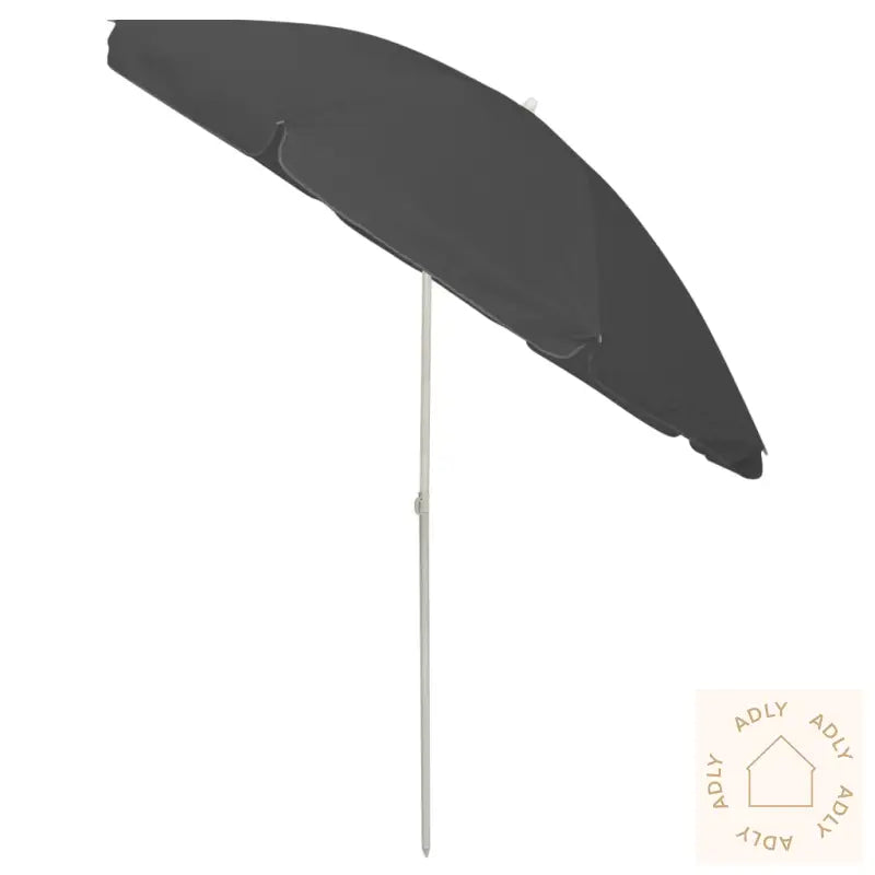 Strandparasoll Antrasitt 240 Cm