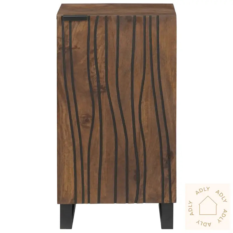 Sidebord 40X33.5X75 Cm Massivt Mangotre