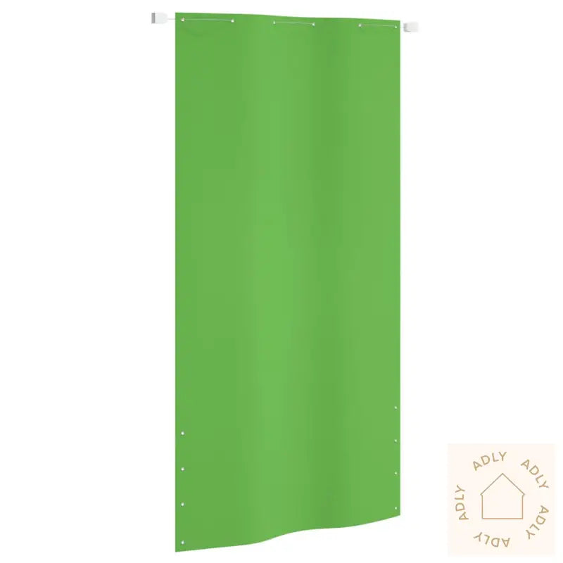 Balkongskjerm Lysegrønn 120X240 Cm Oxfordstoff