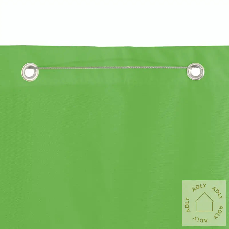 Balkongskjerm Lysegrønn 160X240 Cm Oxfordstoff