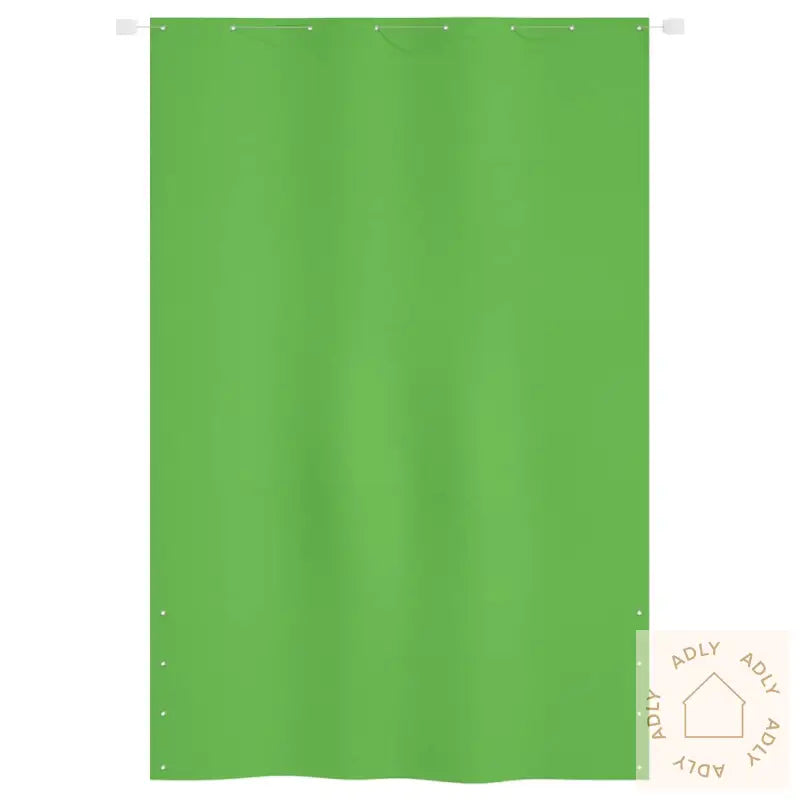 Balkongskjerm Lysegrønn 160X240 Cm Oxfordstoff
