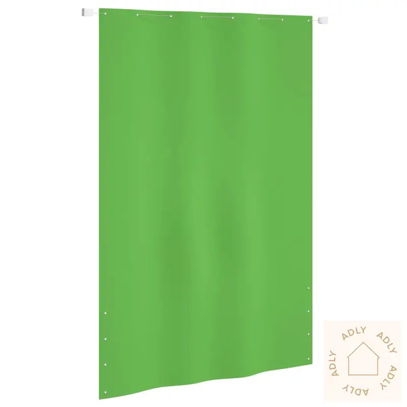 Balkongskjerm Lysegrønn 160X240 Cm Oxfordstoff