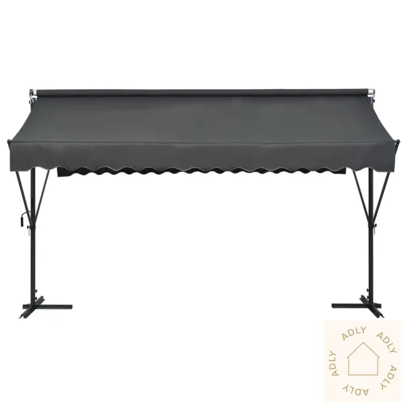 Frittstående Markise 400X300 M Antrasitt