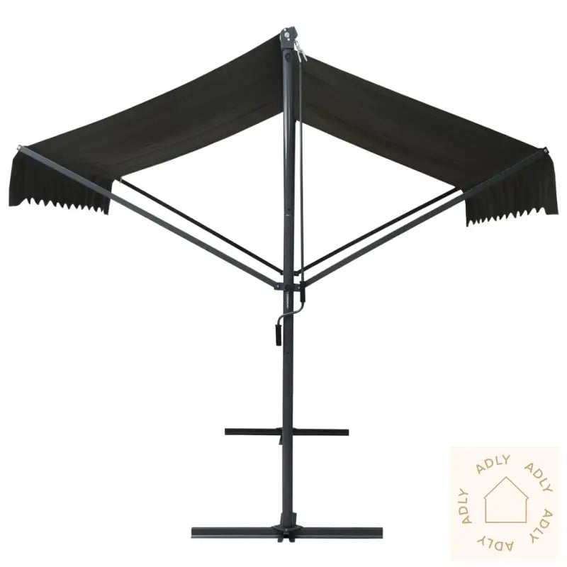 Frittstående Markise 400X300 M Antrasitt