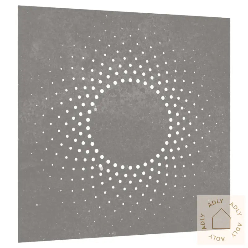 Veggdekorasjon Til Hage 55X55 Cm Cortenstål Soldesign