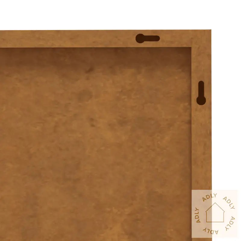 Veggdekorasjoner Til Hage 3 Stk 105X55 Cm Cortenstål Tredesign