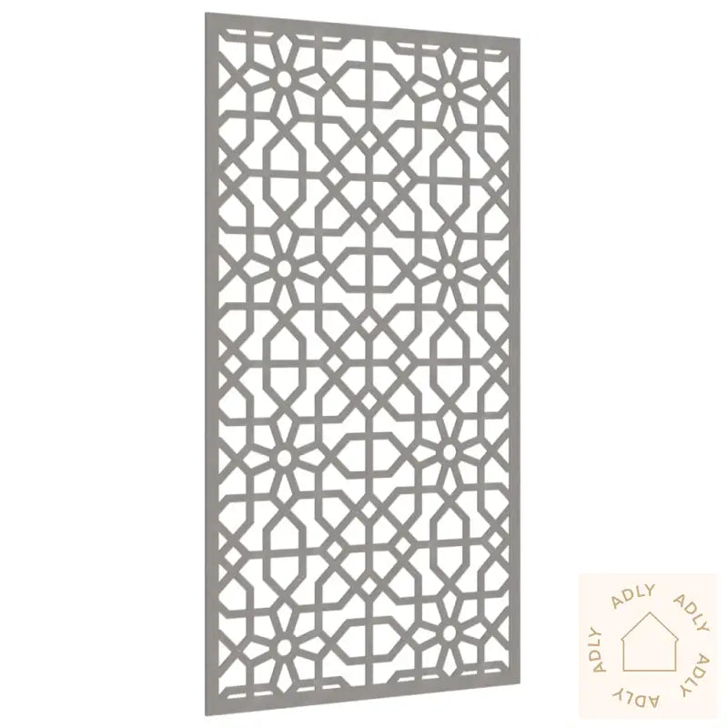 Veggdekorasjon Til Hage 105X55 Cm Cortenstål Maurisk Design
