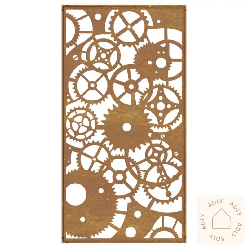 Veggdekorasjon Til Hage 105X55 Cm Cortenstål Girdesign