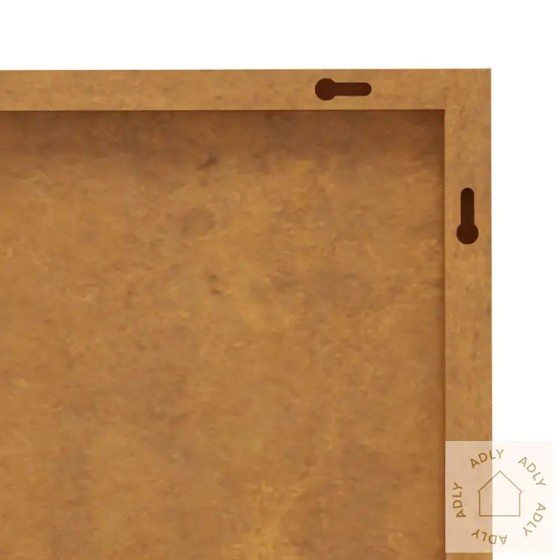 Veggdekorasjon Til Hage 105X55 Cm Cortenstål Bambusdesign