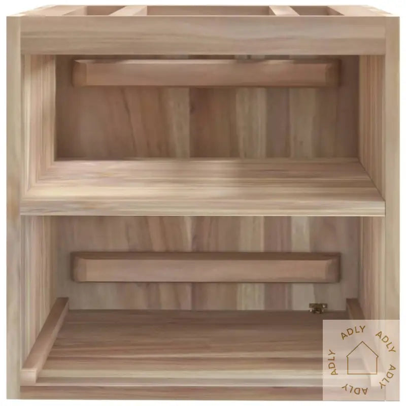 Veggmontert Baderomsskap 41X38X40 Cm Heltre Teak