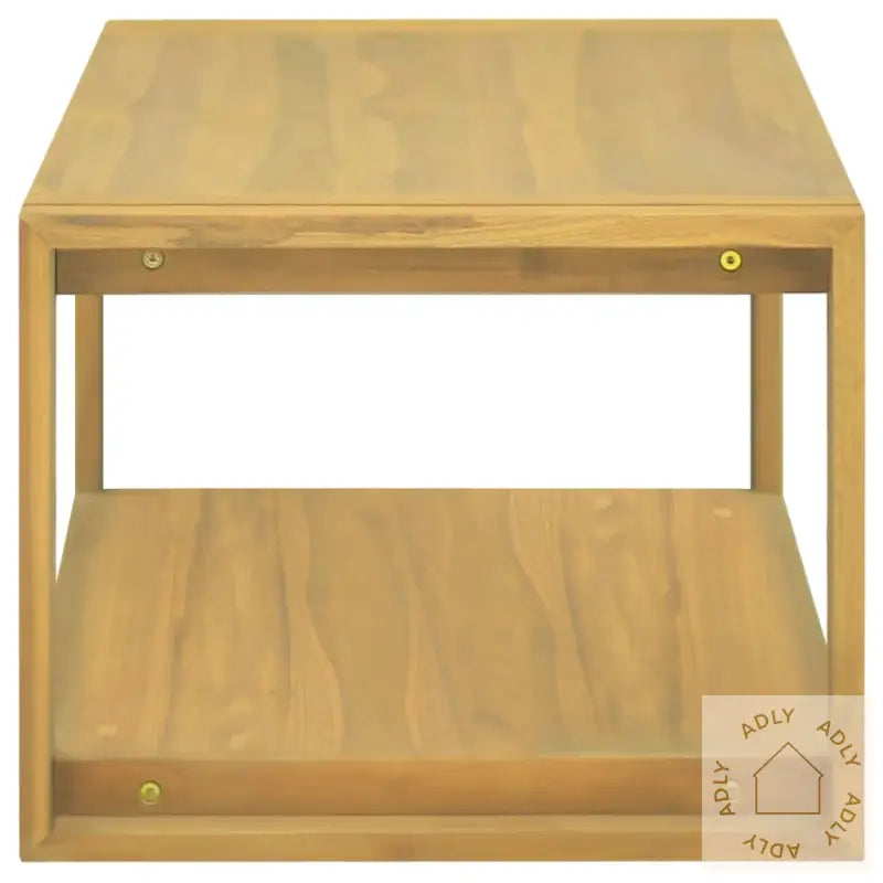 Veggmontert Baderomsskap 90X45X35 Cm Heltre Teak