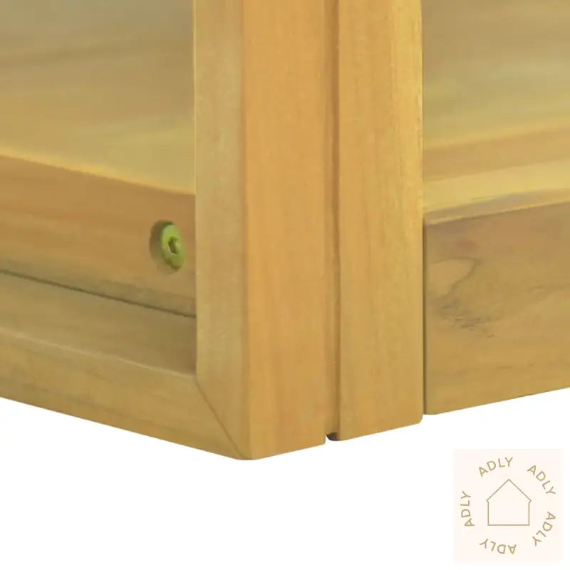 Veggmontert Baderomsskap 60X45X35 Cm Heltre Teak