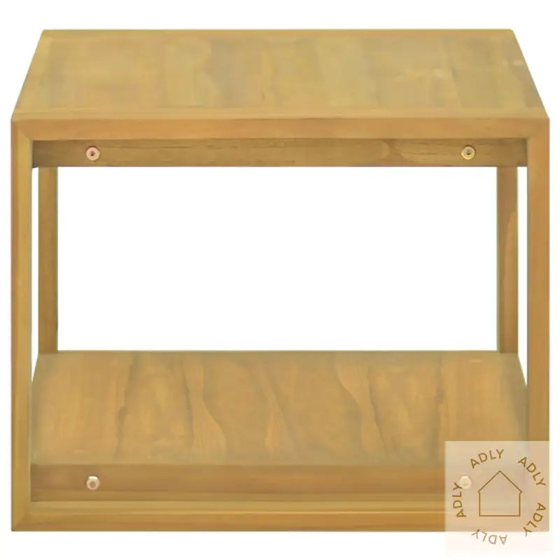 Veggmontert Baderomsskap 60X45X35 Cm Heltre Teak