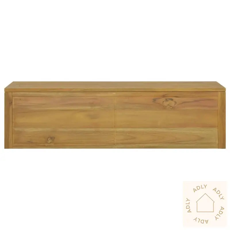 Veggmontert Baderomsskap 110X45X30 Cm Heltre Teak