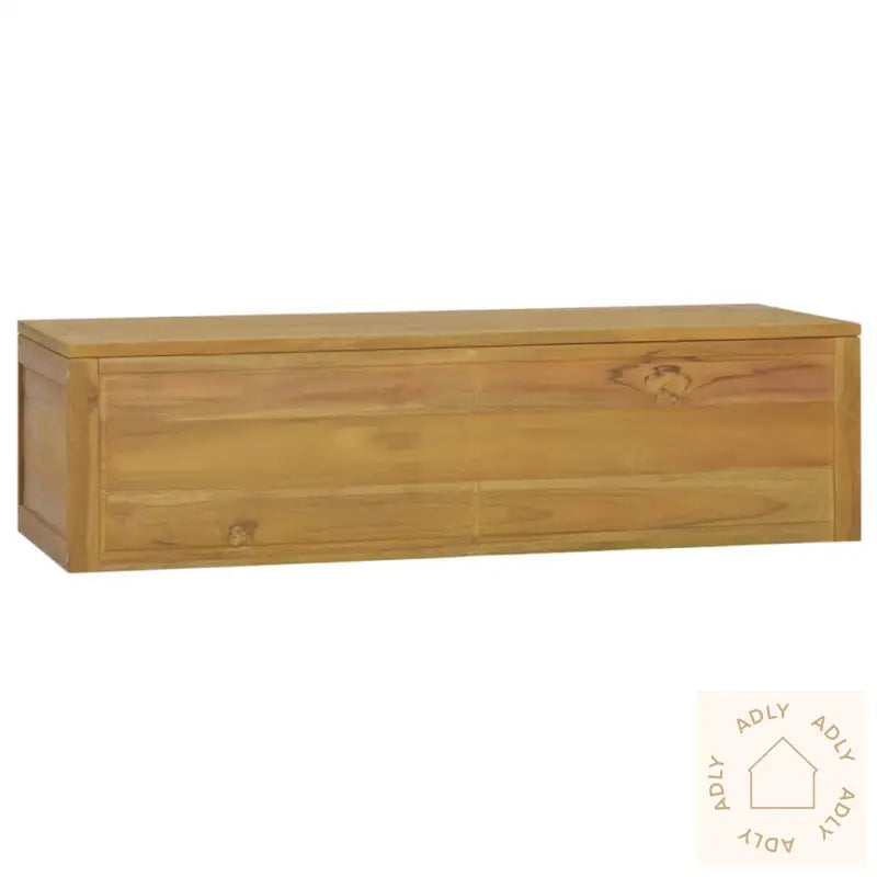 Veggmontert Baderomsskap 110X45X30 Cm Heltre Teak