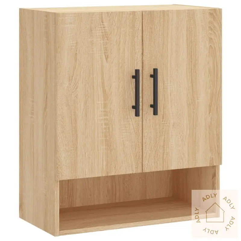 Veggskap Sonoma Eik 60X31X70 Cm Konstruert Tre
