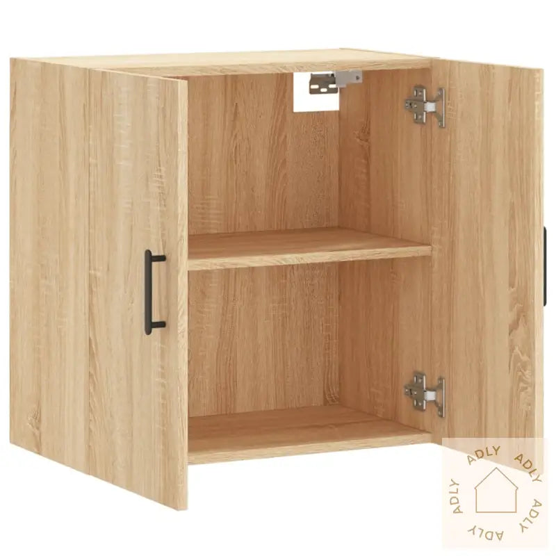 Veggskap Sonoma Eik 60X31X60 Cm Konstruert Tre