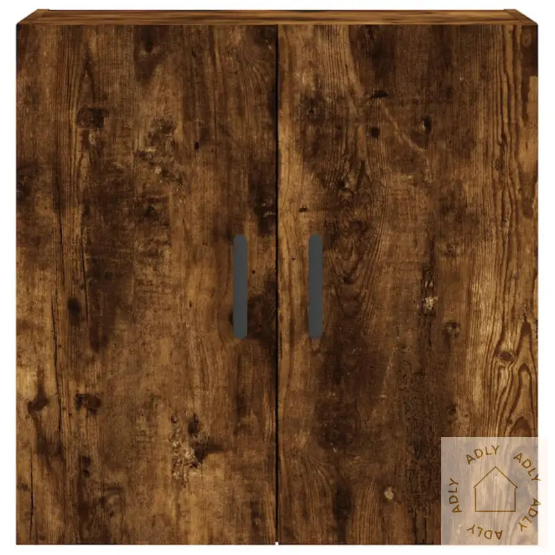 Veggskap Røkt Eik 60X31X60 Cm Konstruert Tre