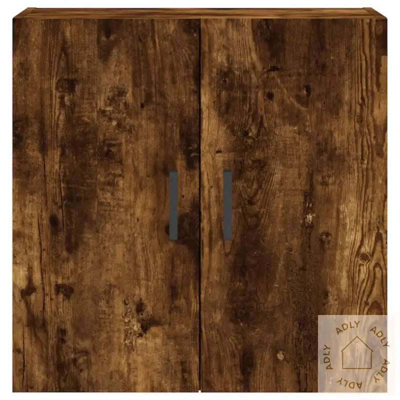 Veggskap Røkt Eik 60X31X60 Cm Konstruert Tre