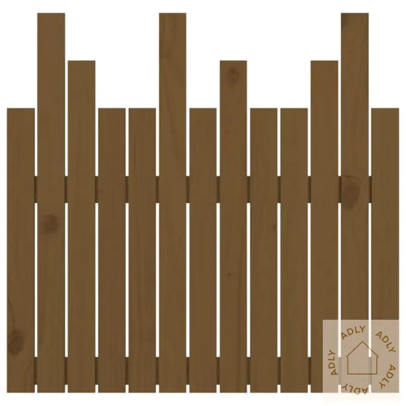 Veggmontert Hodegavl Honningbrun 82,5X3X80 Cm Heltre Furu