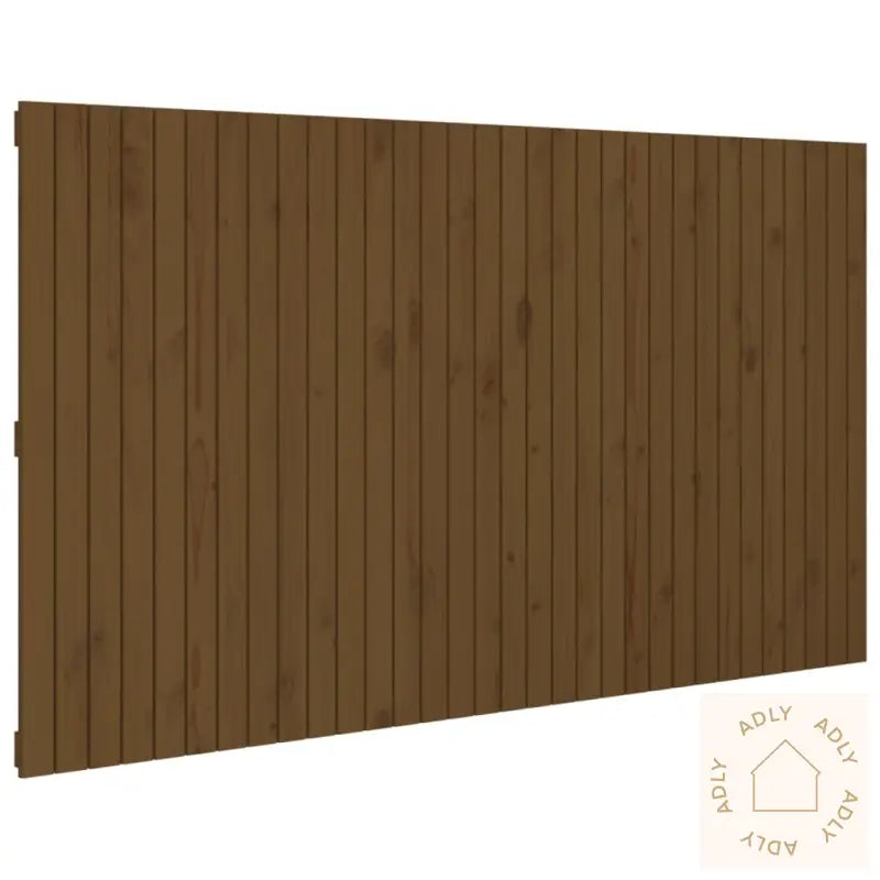 Veggmontert Hodegavl Honningbrun 204X3X110 Cm Heltre Furu