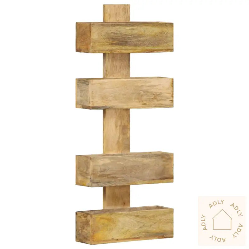 Vegghengt Magasinhylle 30X11X72 Cm Heltre Mango