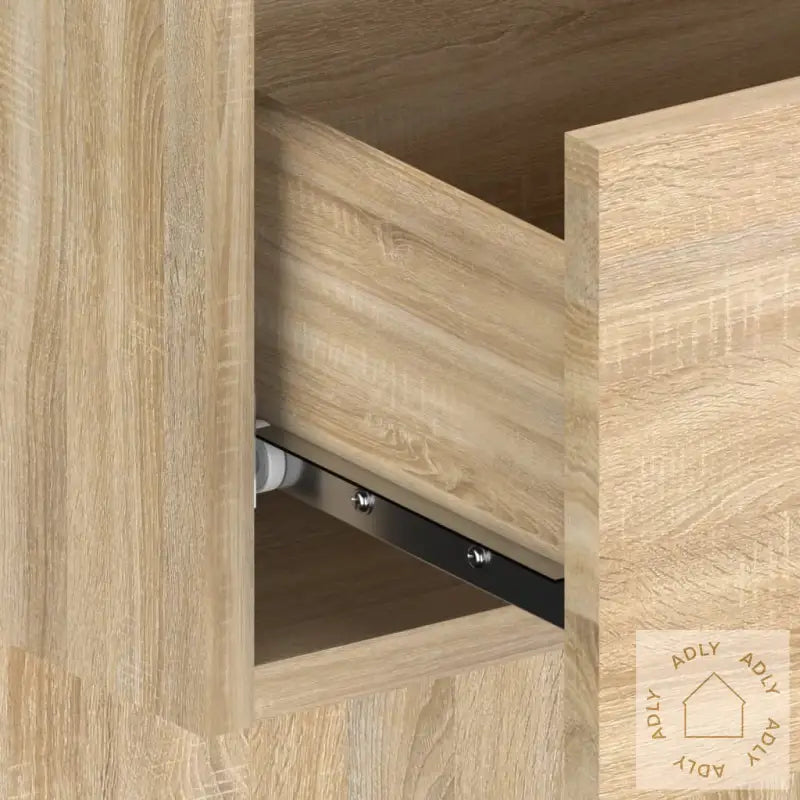 Veggmontert Nattbord Sonoma Oak