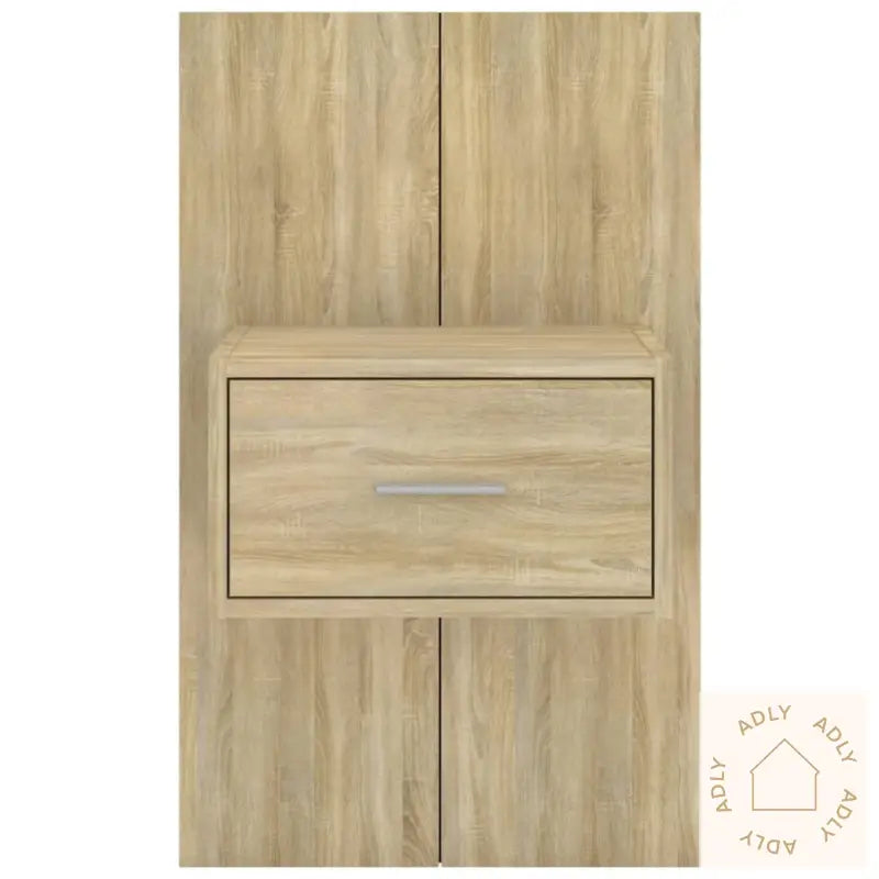 Veggmontert Nattbord Sonoma Oak