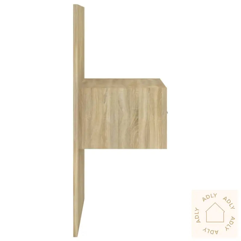 Veggmontert Nattbord Sonoma Oak