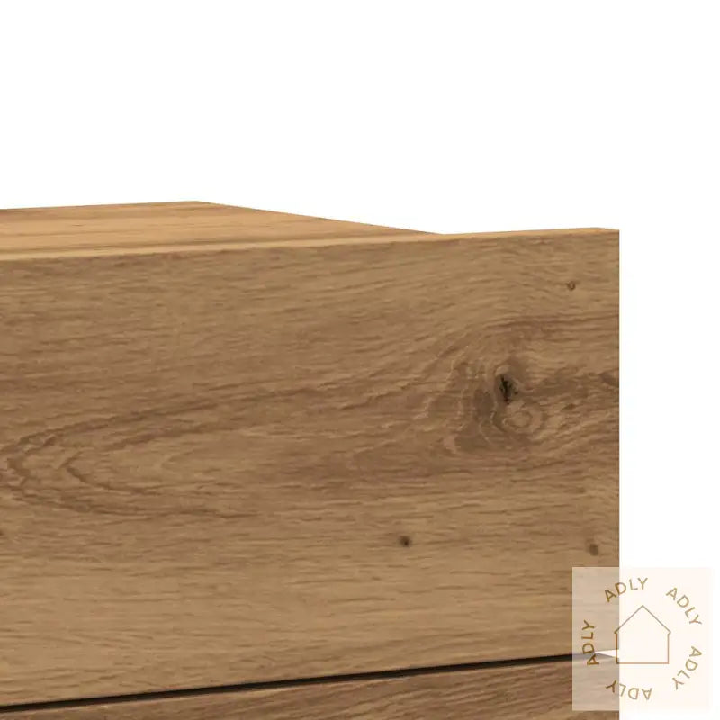 Veggmonterte Nattbord 2 Stk Artisan Eik 40X32X30 Cm