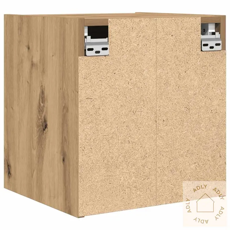 Veggmonterte Nattbord 2 Stk Artisan Eik 38X34X40 Cm