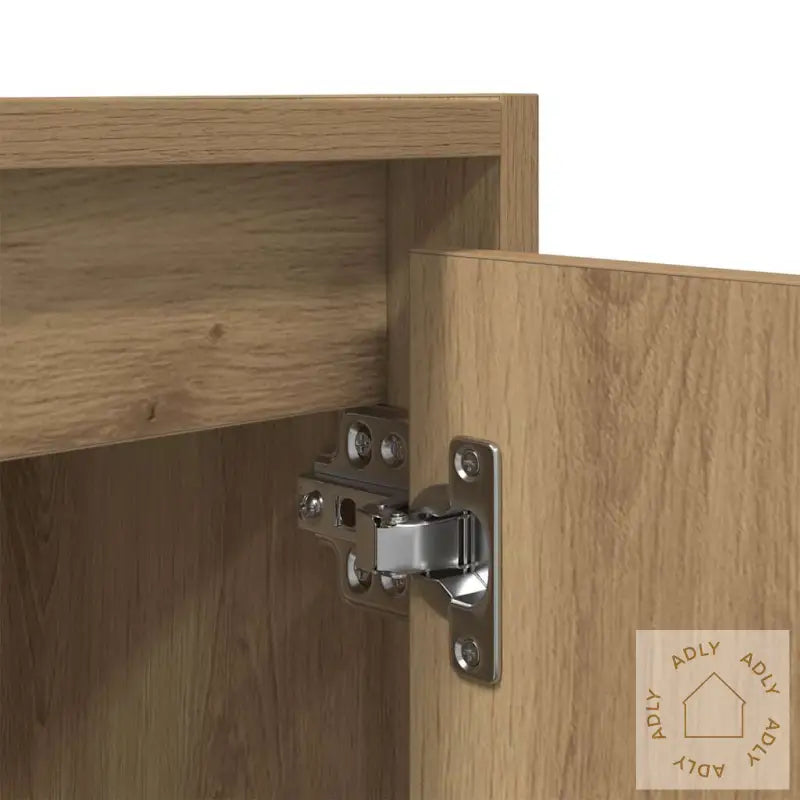 Veggmonterte Nattbord 2 Stk Artisan Eik 38X34X40 Cm