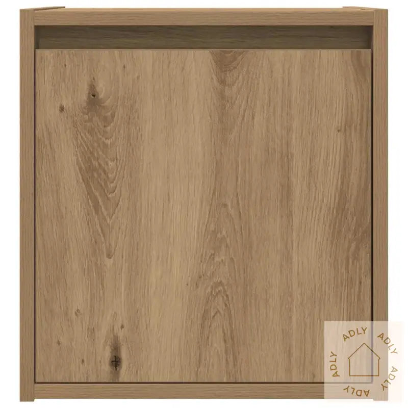 Veggmonterte Nattbord 2 Stk Artisan Eik 38X34X40 Cm