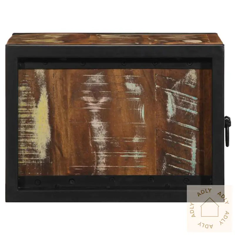 Nattbord 2 Stk Flerfarget 40X35X25 Cm Gjenvunnet Heltre