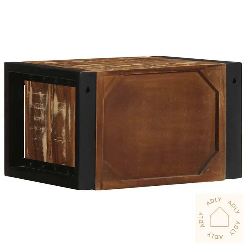 Nattbord 2 Stk Flerfarget 40X35X25 Cm Gjenvunnet Heltre