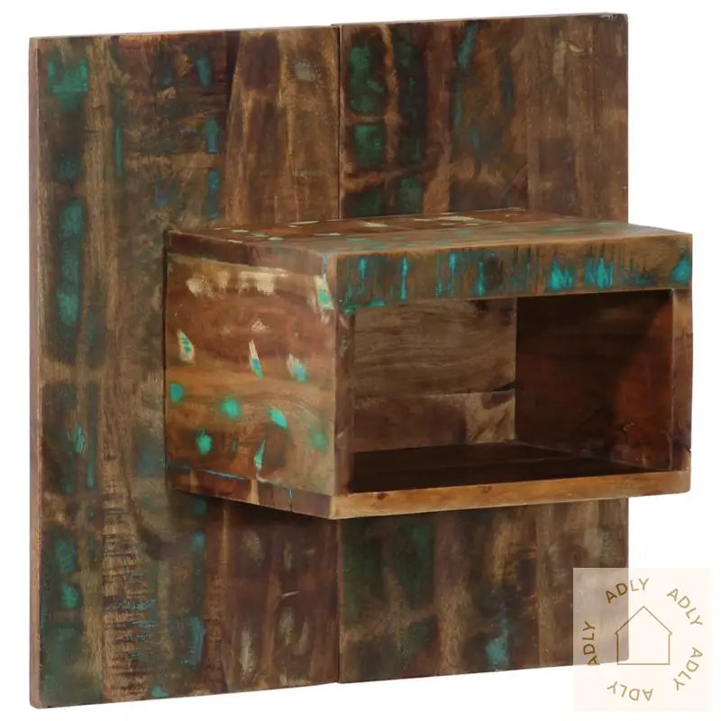 Nattbord Flerfarget 50X27X50 Cm Gjenvunnet Heltre