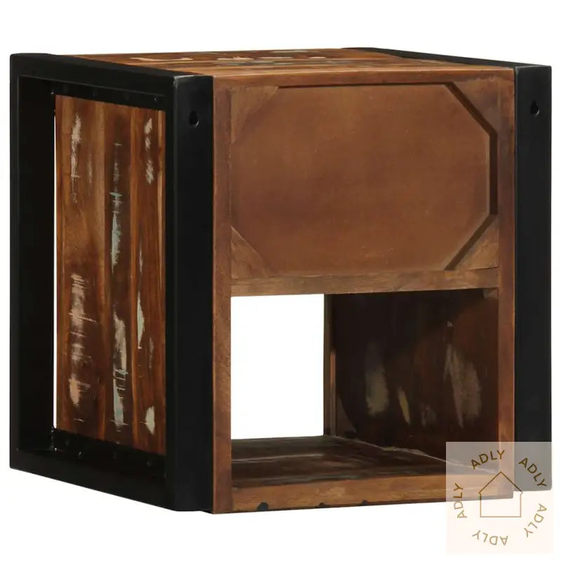 Nattbord Flerfarget 40X35X40 Cm Gjenvunnet Heltre