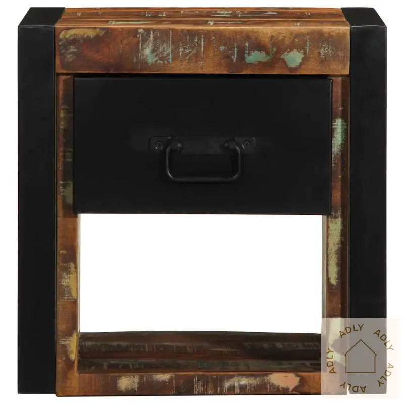 Nattbord Flerfarget 40X35X40 Cm Gjenvunnet Heltre