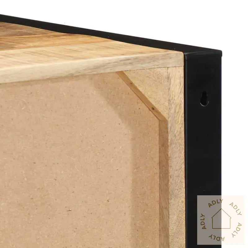 Nattbord 2 Stk 40X35X25 Cm Grovt Heltre Mangotre