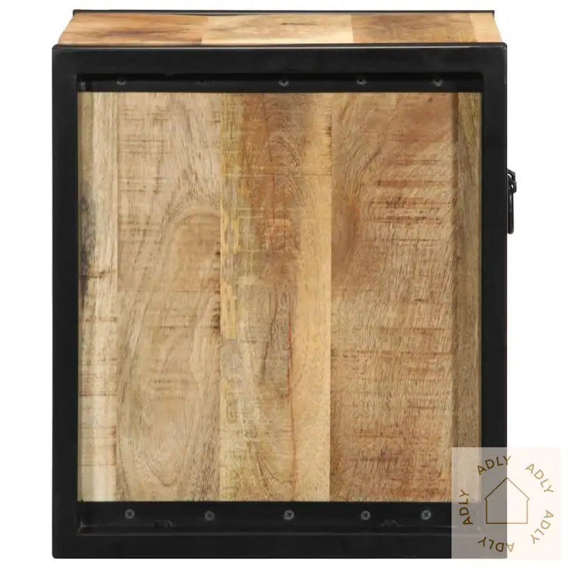 Nattskap 2 Stk 40X35X40 Cm Grovt Heltre Mangotre