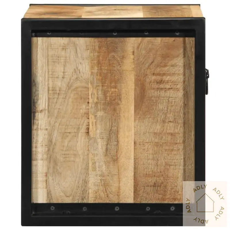 Nattbord 40X35X40 Cm Grovt Heltre Mangotre