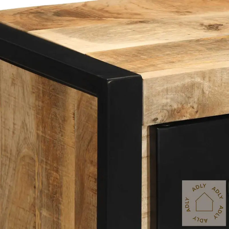 Nattskap 2 Stk 40X35X40 Cm Grovt Heltre Mangotre
