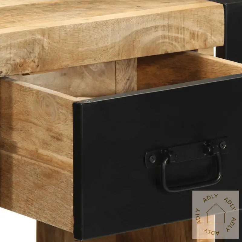 Nattskap 2 Stk 40X35X40 Cm Grovt Heltre Mangotre