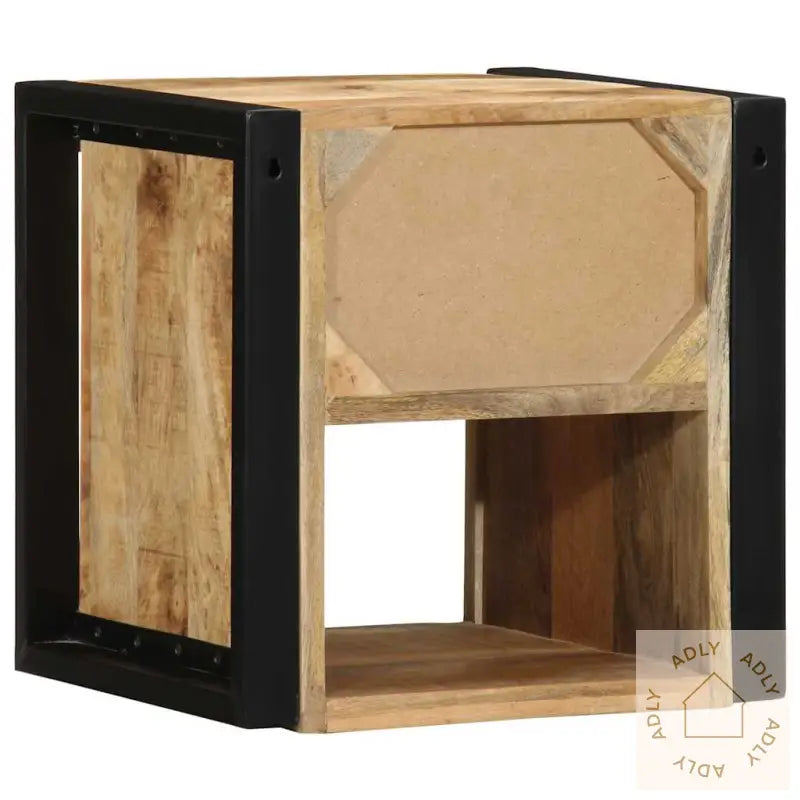Nattskap 2 Stk 40X35X40 Cm Grovt Heltre Mangotre