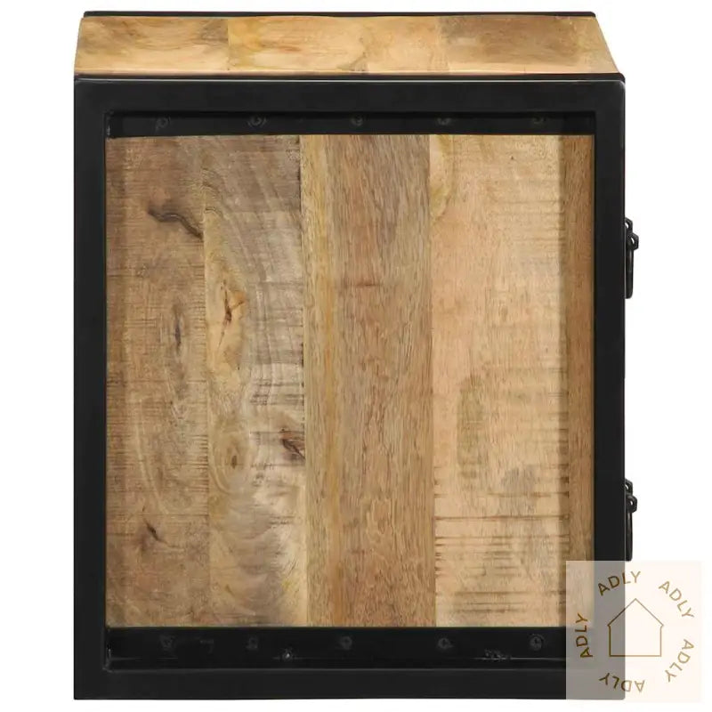 Nattskap 2 Stk 40X35X40 Cm Grovt Heltre Mangotre