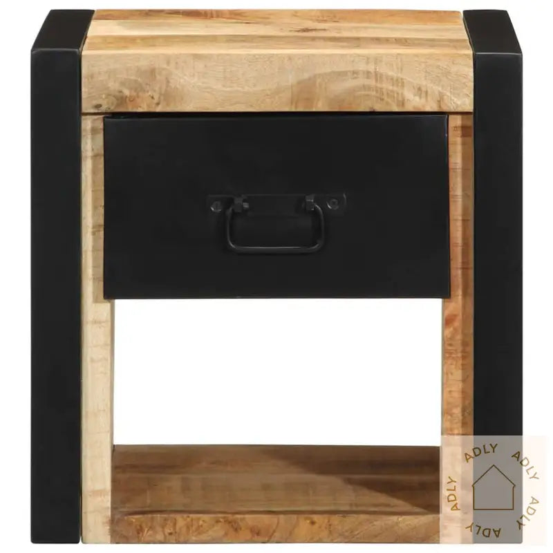 Nattbord 40X35X40 Cm Grovt Heltre Mangotre