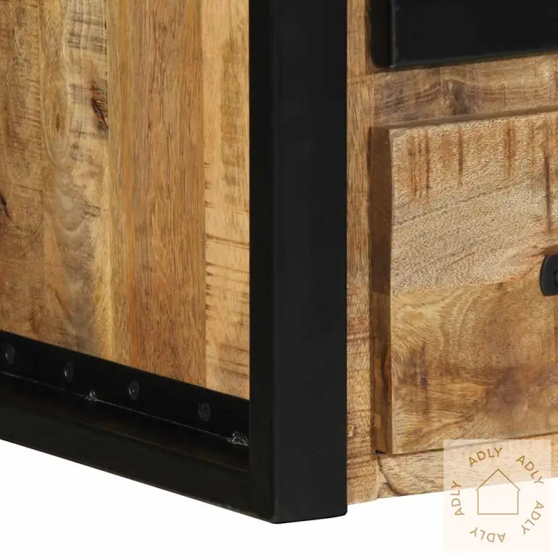 Nattskap 2 Stk 40X35X40 Cm Grovt Heltre Mangotre